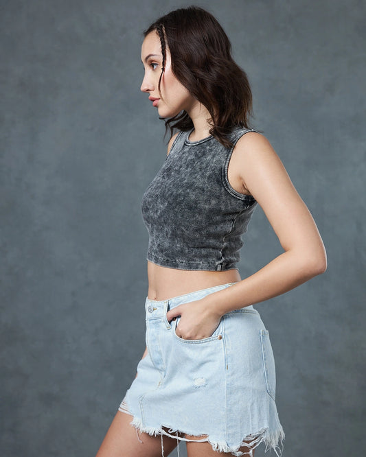 Black Fit Short TOP